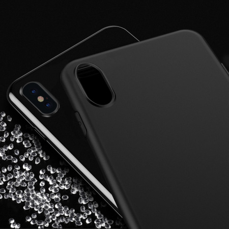 Чехол HOCO TPU Fascination Series для iPhone X черный, 0,8 мм