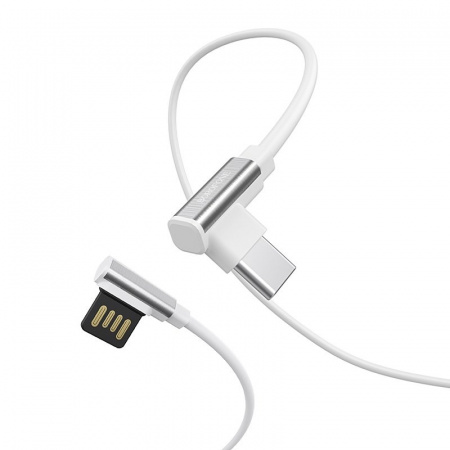 Кабель Borofone BU5, USB - USB Type-C, 1.2 м, белый