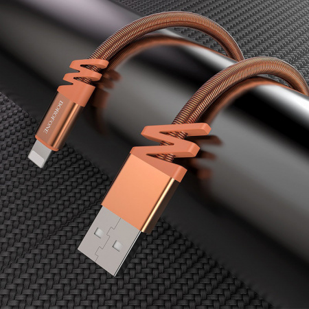 Кабель Borofone BX6 JoyCord, lightning, 1 м, розовый