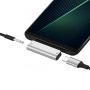 Переходник Hoco LS26, USB Type-C - mini jack 3.5 mm