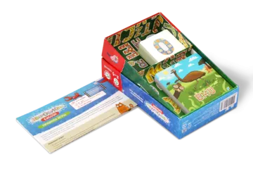 Настольная игра Зверобуквы English Банда Умников