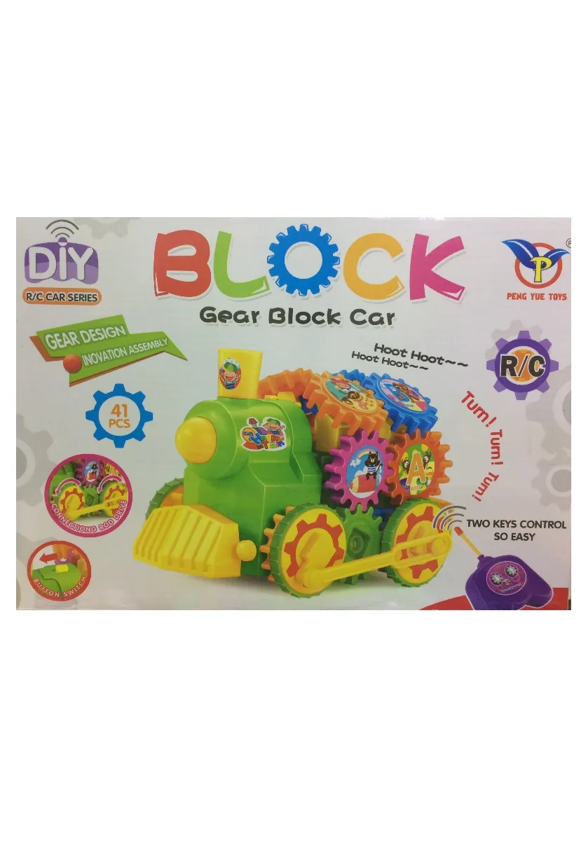 Конструктор Gear Block Car 41 деталь