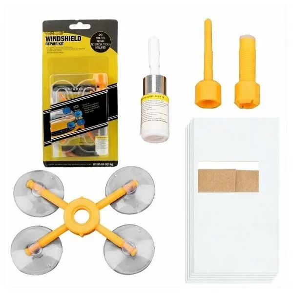 Набор для ремонта сколов и трещин лобового стекла автомобиля Windshield Repair Kit
